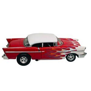 Hot Wheels American Classic Car 1957 CHEVY CUSTOM HOT ROD Diecast Model 1:18